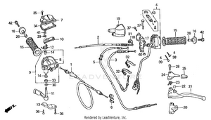 450s Handle Switch + Cables Schematic