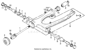 Swingarm + Propeller Shaft Schematic