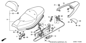 Seat@rear Spoiler Schematic