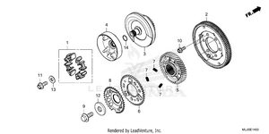 Primary Drive Gear Schematic