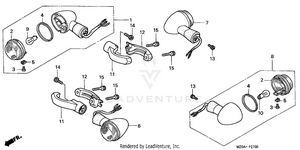 Front + Rear Turn Signal Schematic