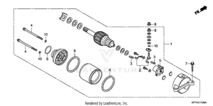 Starter Motor Schematic