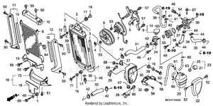 Radiator (vtx1800c2/c3) Schematic