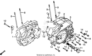 Crankcase Schematic