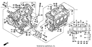 Cylinder Block Schematic