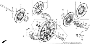 Front Wheel Schematic