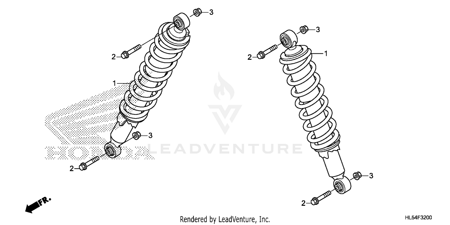 REAR SHOCK ABSORBER