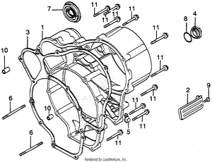 Rear Case Schematic
