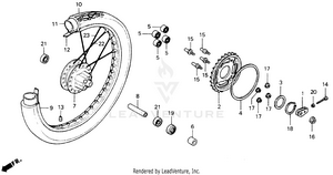 Rear Wheel Schematic