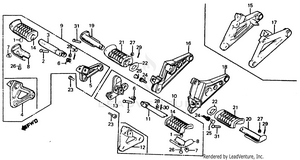 Footpegs Schematic