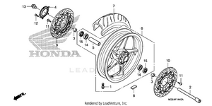 Front Wheel Schematic