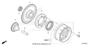 Starting Clutch Schematic