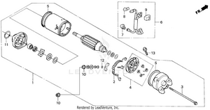 Starter Motor Schematic