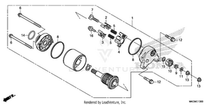 Starting Motor Schematic
