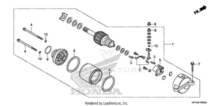 Starting Motor Schematic