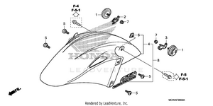 Front Fender Schematic