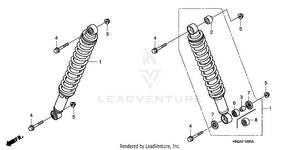 Front Shock Absorber Schematic