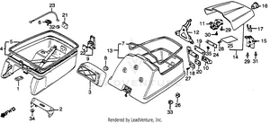 Gl650i Rear Trunk (gl650i) Schematic