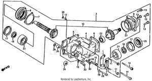 Cross Shaft Schematic