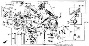 Carburetor 84-85 Schematic