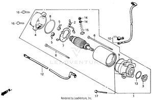 Starting Motor Schematic