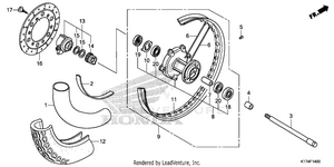 Front Wheel Schematic