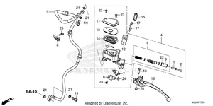 Clutch Master Cylinder Schematic