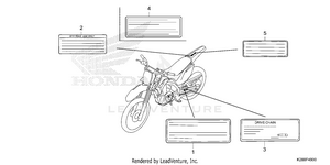 Caution Labels Schematic