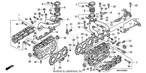 Cylinder Head Schematic