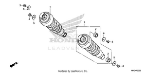 Rear Shock Absorber Schematic