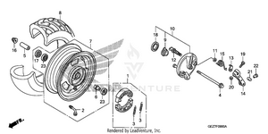 Front Wheel Schematic