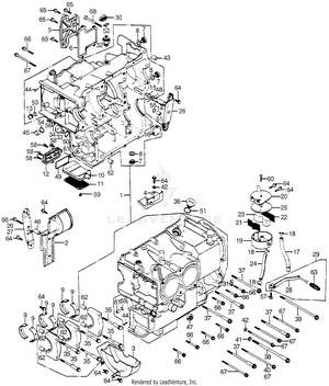Cylinder Block + Breather Chamber Schematic