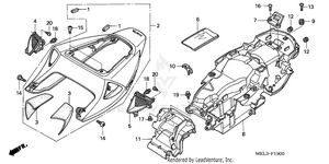 Seat Cowl (1) Schematic