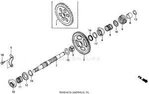Kick Starter Spindle Schematic