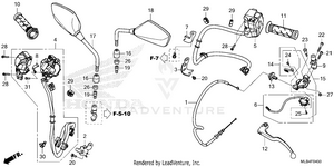 Handle Switch@grip@cable @mirror Schematic