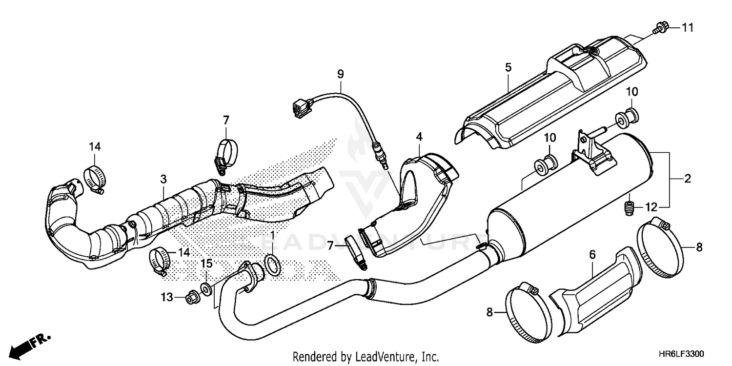 EXHAUST MUFFLER