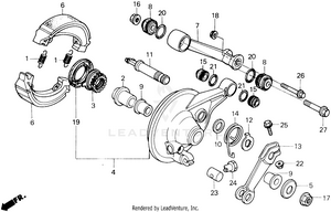 Front Brake Panel Schematic