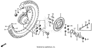 Rear Wheel Schematic