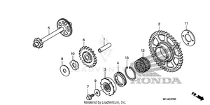 Starting Clutch Schematic