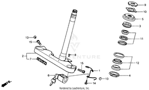Steering Stem Schematic