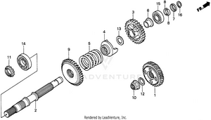 Final Gearshaft Schematic