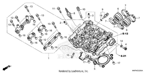 Cylinder Head Schematic