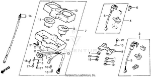 Instruments + Keys + Combination Switch Schematic