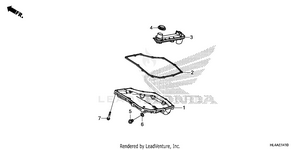 Oil Pan Schematic