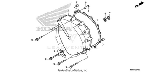 Clutch Cover Schematic