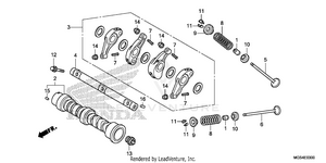 Camshaft@valve Schematic