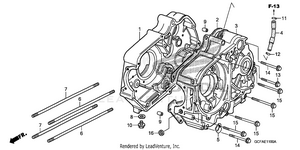 Crankcase Schematic