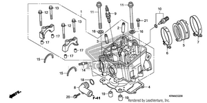 Cylinder Head Schematic