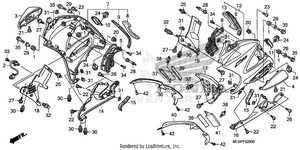 Lower Cowl Schematic