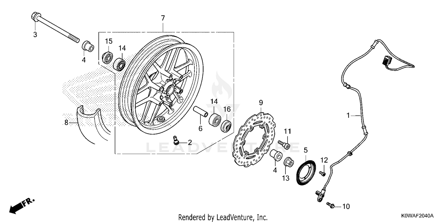 FRONT WHEEL
